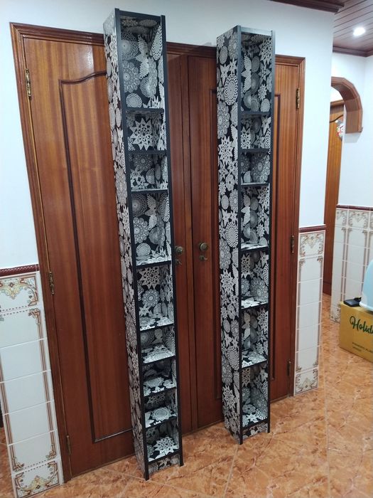 Prateleira estante torre decorativa casa quarto apartamento vivenda.