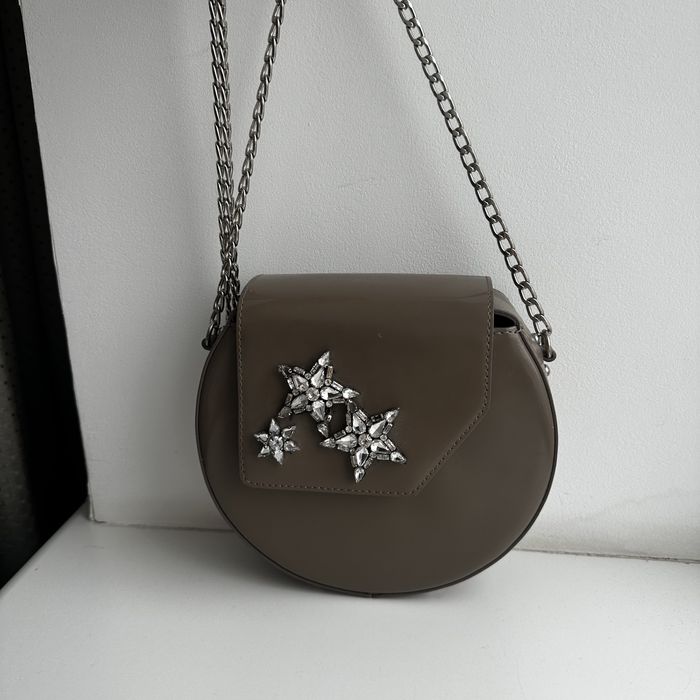 Сумка шкіряна VIF оздоблена камінням