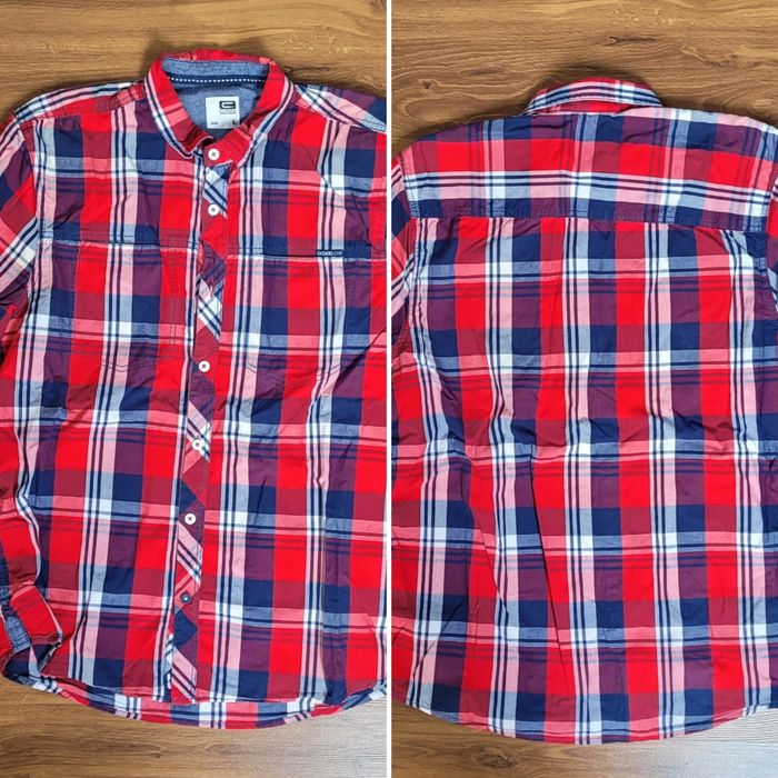 Koszula Croop * rozm. L * na codzień, z długim rękawem, w kratę