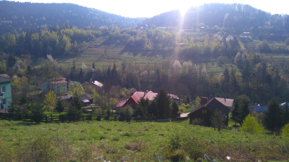Działka Widokowa Budowlana Mutne Beskid Zywiecki