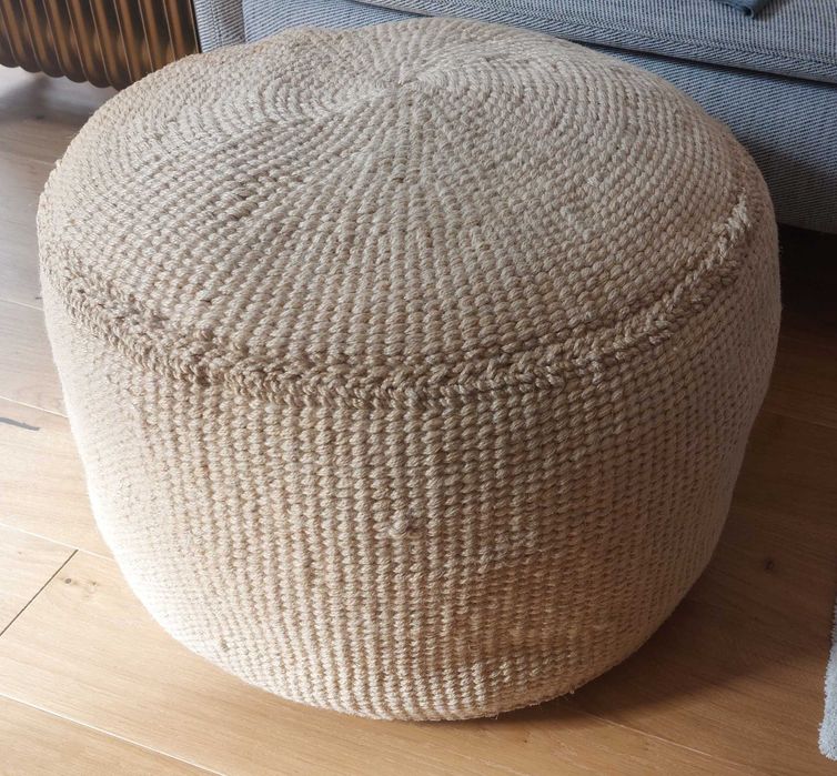 pufe em corda/sisal Zara Home