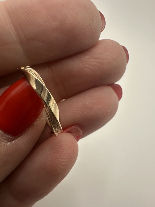 Сережки, конго плетене золото 585 проби 2.78г