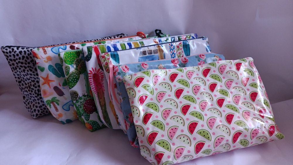 Bolsas em tecido plastificado