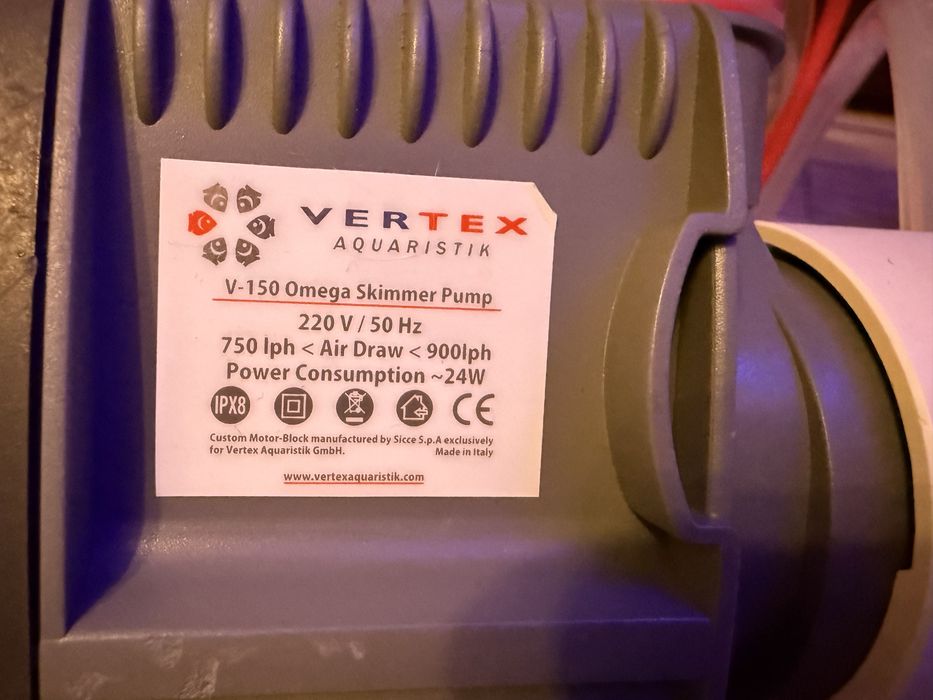 Odpieniacz Vertex omega 150  Akwarium morskie