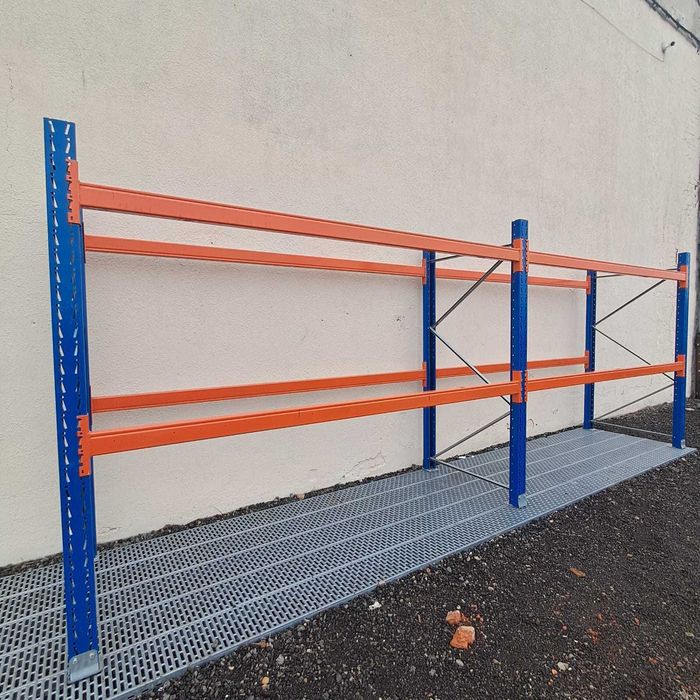 Regał paletowy, regał magazynowy, regał dla firmy, regał do garażu