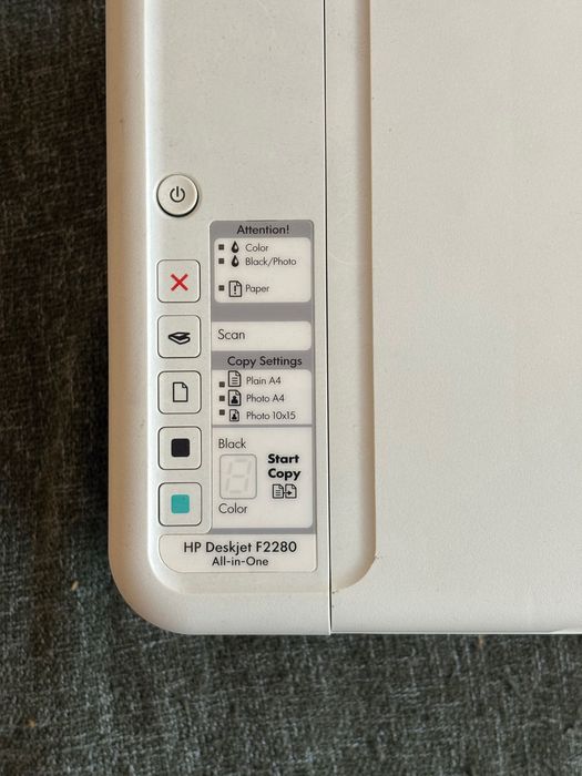 HP DeskJet F2280 urządzenie wielofunkcyjne skaner/ kopiarka / drukarka