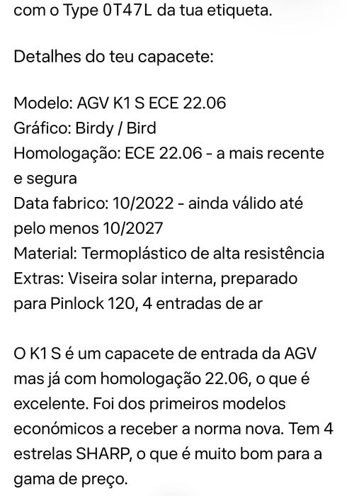 Capacete     AGV