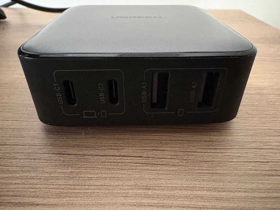ładowarka UGREEN NEXODE 2x USB-C 2x USB QC GaN 65W