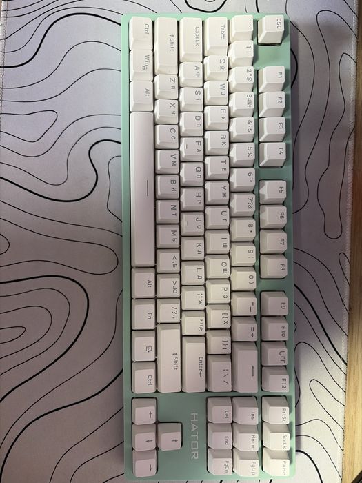 Клавіатура HATOR ROCKFALL MECHA TKL 2  Б/У