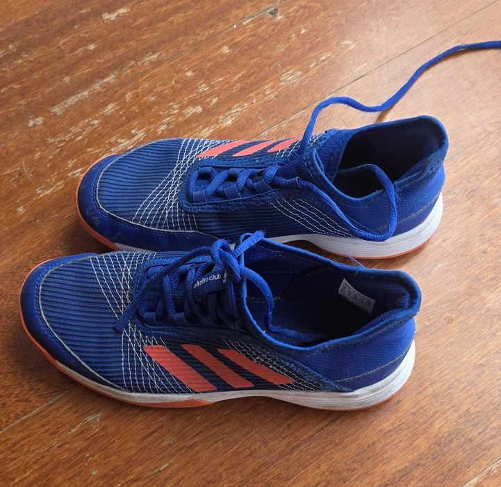 Tennis Adidas Homem- Azul e laranja- Tamanho 38
