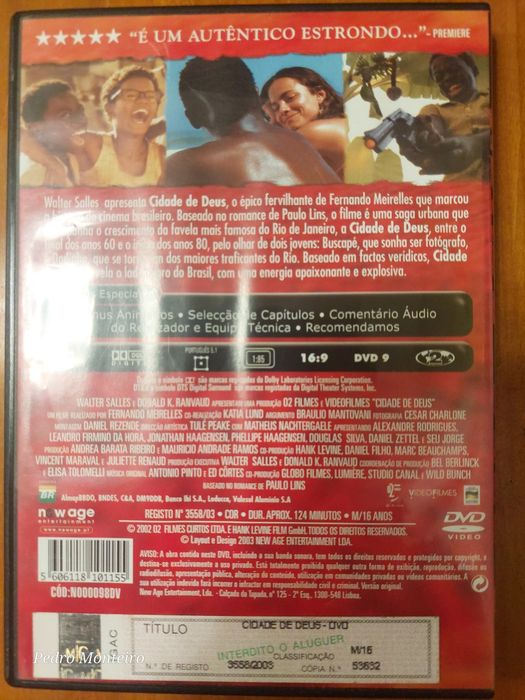 Dvd - Cidade De Deus