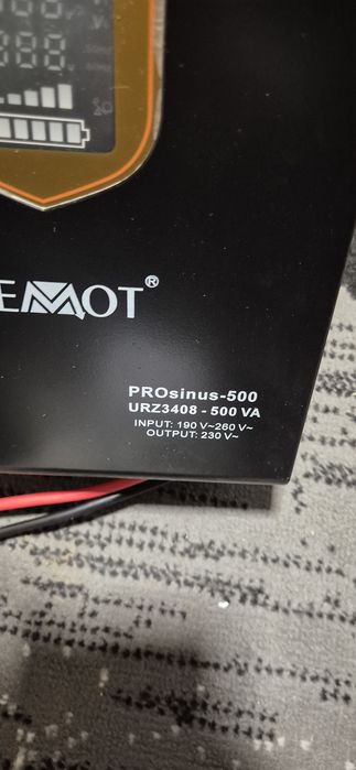 Zasilacz awaryjny naścienny KEMOT PROsinus 500