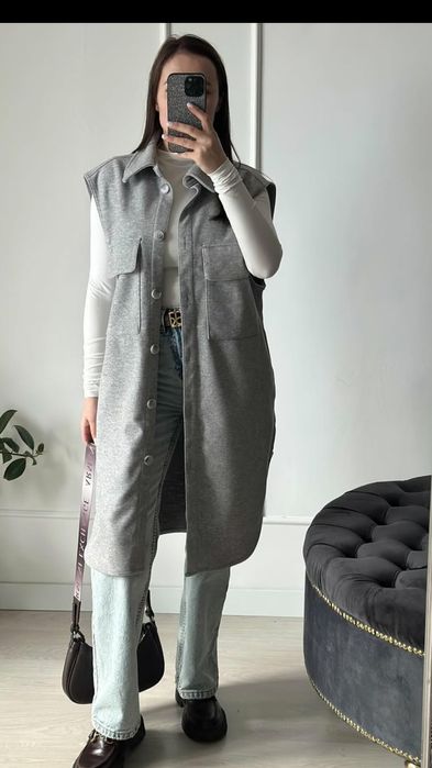 Подовжена жилетка H&М