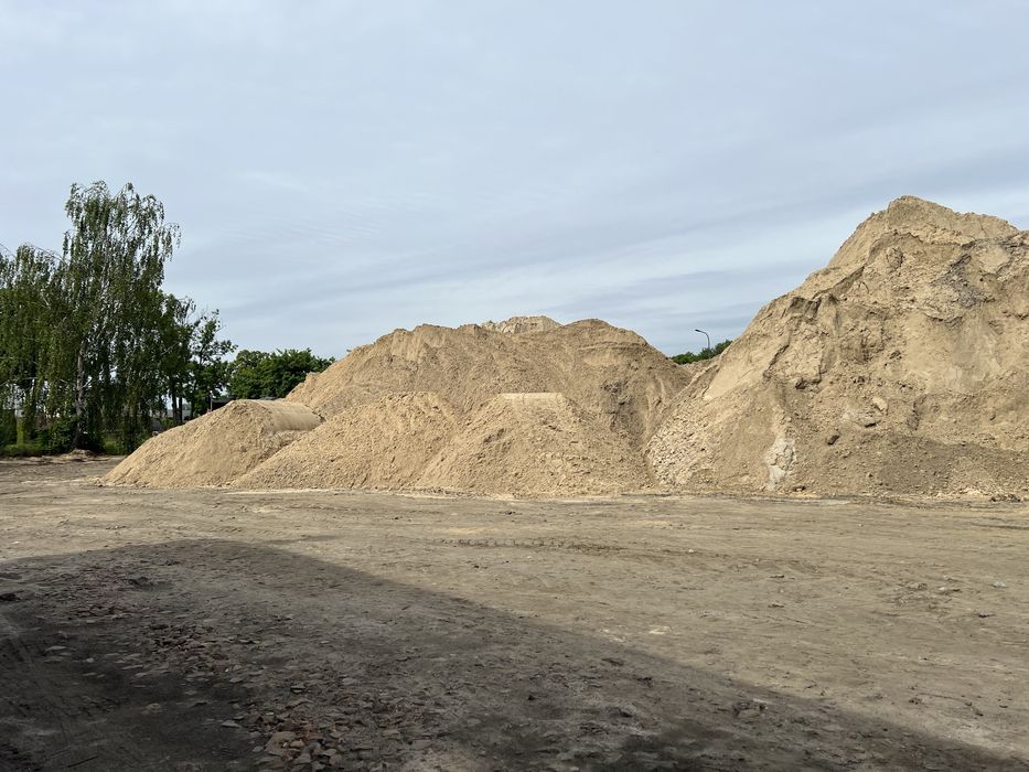 Piasek zasypowy podsypkowy fundamenty dolomit koparka transport tanio