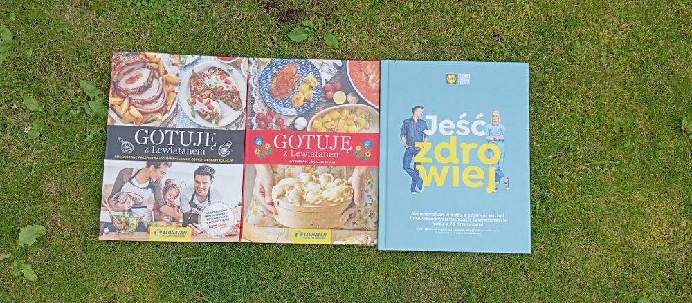 3 książki kucharskie