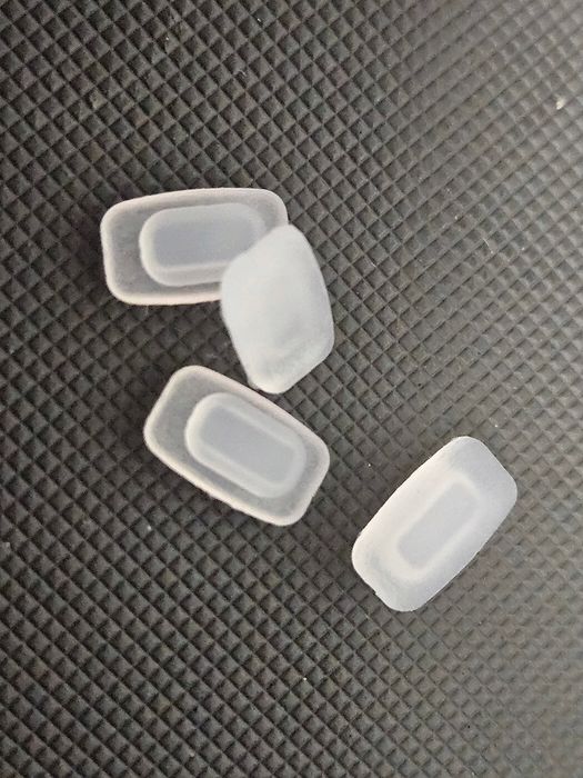 Noski Do Okularów 4Szt 11X6Mm Antypoślizgowe Transparentne Wciskane