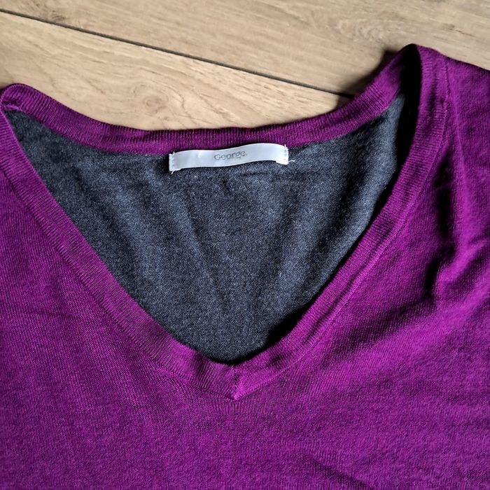 Jesienno zimowa sukienka sweterkowa dzianinowa długi sweter