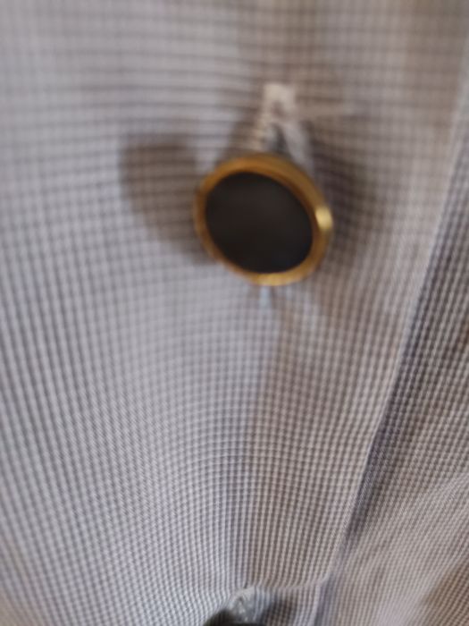 Camisa vintage "Tafetá -Lisboa"indumentária peça teatral.