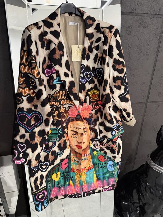 Marynarka l /xl damska panterka