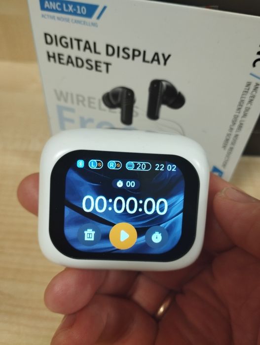 Bluetooth TWS навушники ANC LX-10 | Шумозаглушення, ENC, 7 годин робот