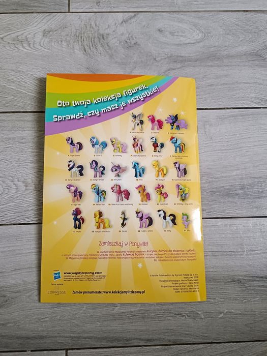 Gazeta nowy magazyn My Little Pony smok Spike domek do składania