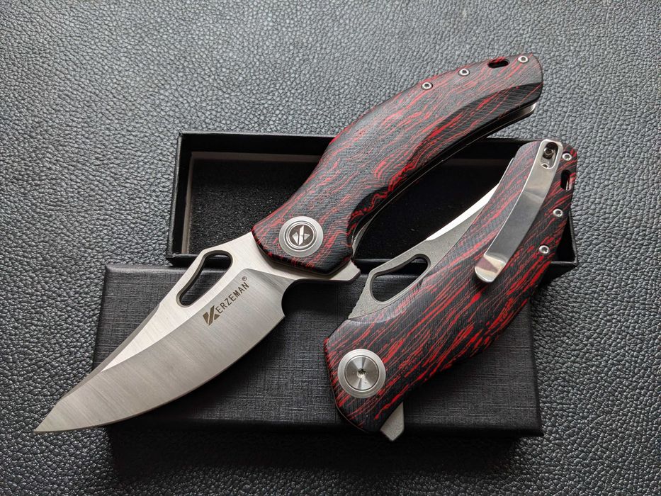 Нож Kerzeman KZ638. DC53 steel. складной нож. ніж складний