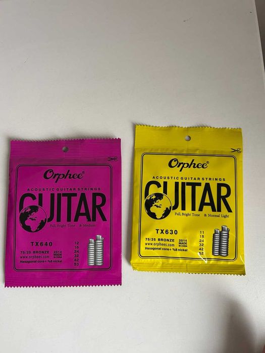 Zestaw 12 strun do gitary akustycznej Orphee 6131