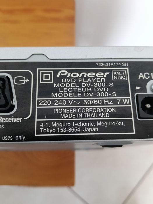 Odtwarzacz DVD Pioneer DV-380-S