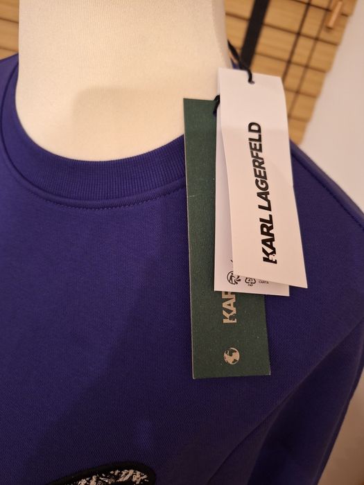 Karl Lagerfeld, damska bluza dresowa, r. M