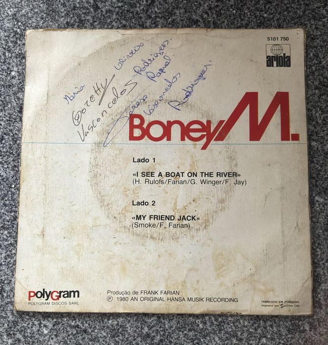 Vinil Boney M. I See A Boat On The River