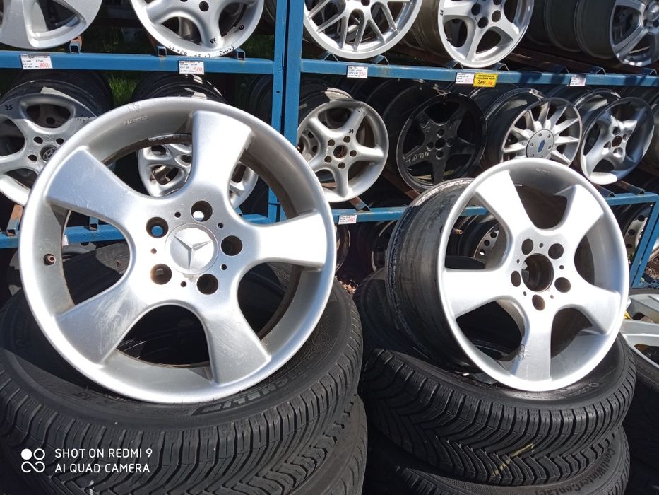 Felgi aluminiowe Mercedes 5x112 16 cali