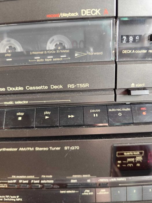 Zestaw Technics Kenwood Sony Yamaha