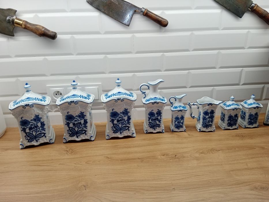 Komplet holenderskich pojemników kuchennych