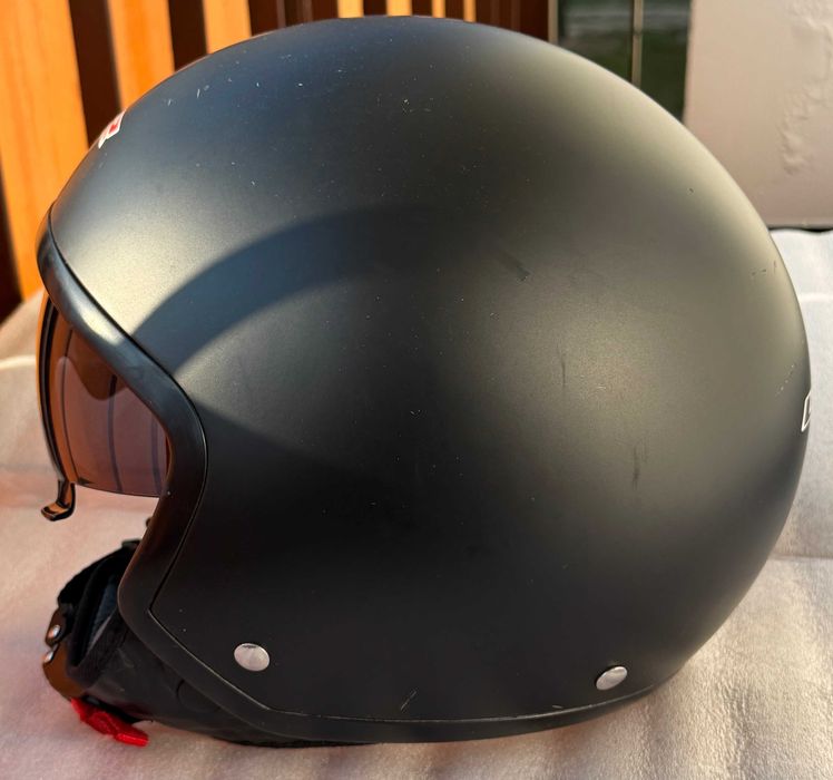 Kask motocyklowy otwarty LS2 OF561 WAVE rozmiar L na skuter chopper classic