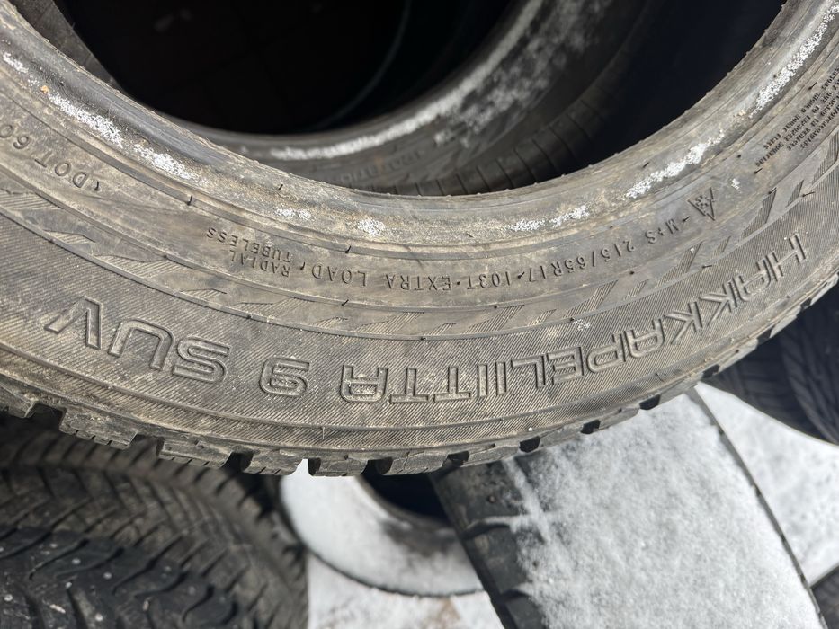 Шини 215/65 R17 Nokian Hakkapelita 9 зима . Tiguan.Склад