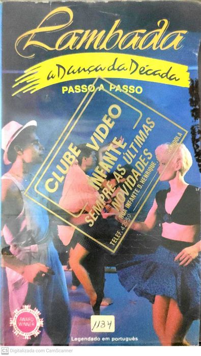 52° Pack de 8 filmes VHS
