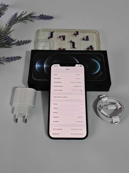 Iphone 12PRO MAX 256GB. 100% Bateria.