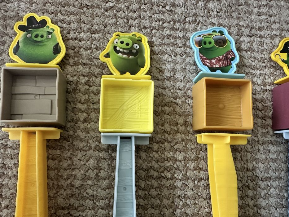Іграшки фігурки angry birds, McDonald’s