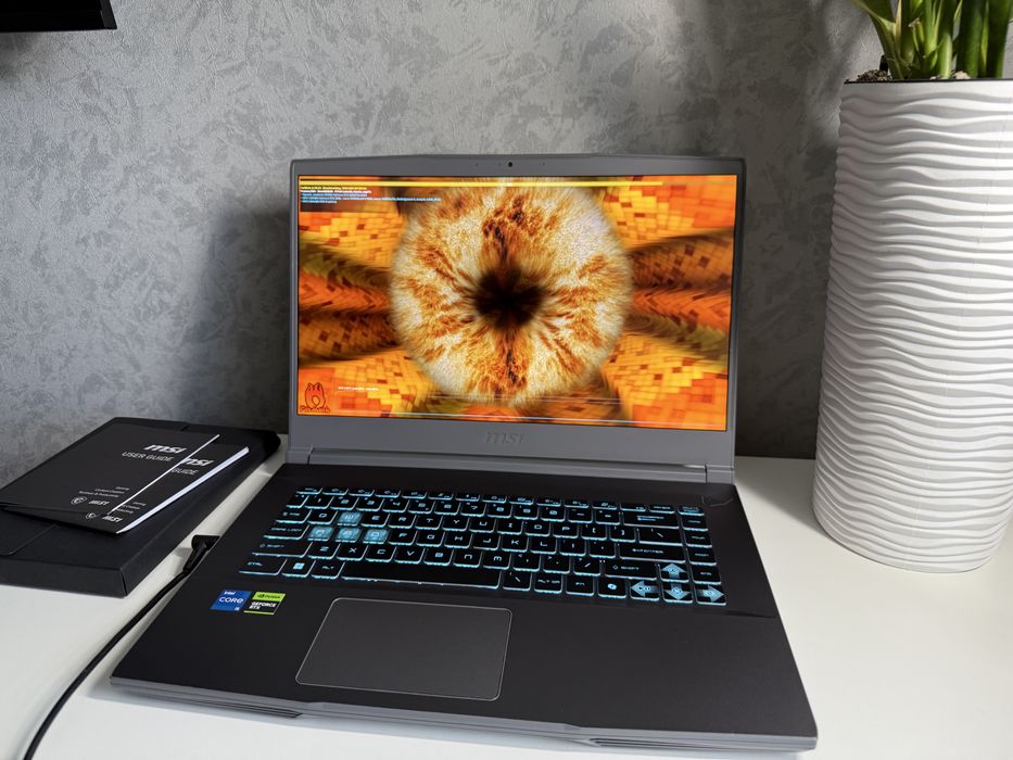 MSI / 2025год/RTX2050/i5-12th/DDR5/144Hz/512GB/16GB/Ноутбук.
