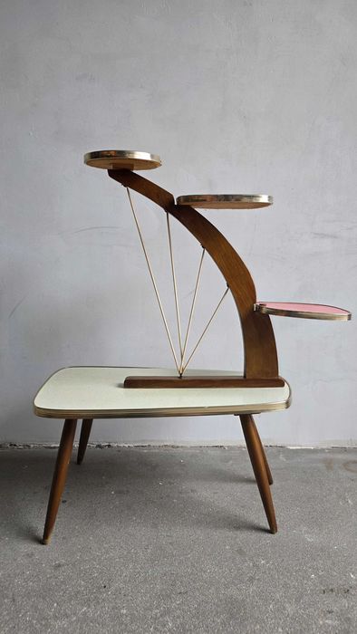 Duży kaskadowy kwietnik Rockabilly,Vintage.Lata 50