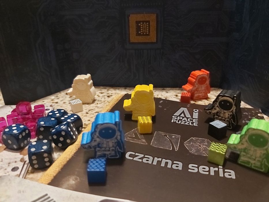 Gra AI Space Puzzle PL + 2 dodatki. Nowa w folii