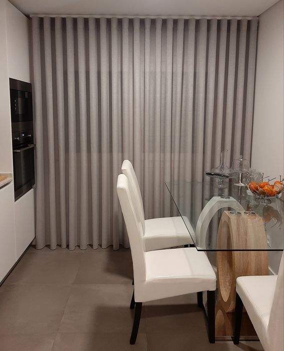 Cortinados onda perfeita por medida