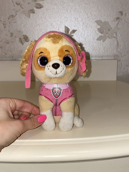 Мягкие игрушки Мишка-полицейский,Скай-щенячий, фламинго,черепаха,белка