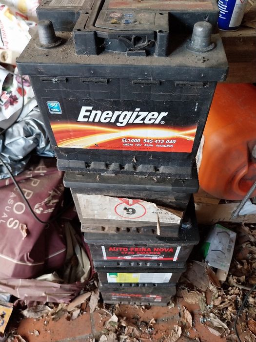 Baterias usadas,para desocupar