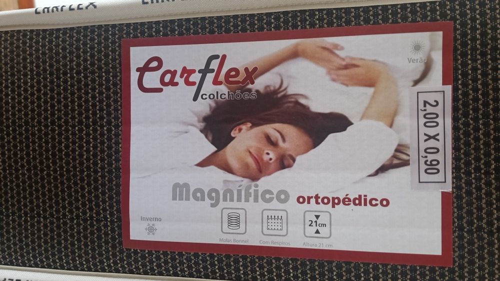 Colchão 90x200cm - Como NOVO