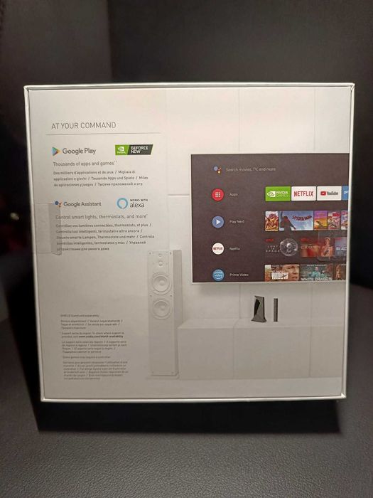 NVIDIA SHIELD TV PRO (Android - 4K Ultra HD) - Novo - Na Caixa