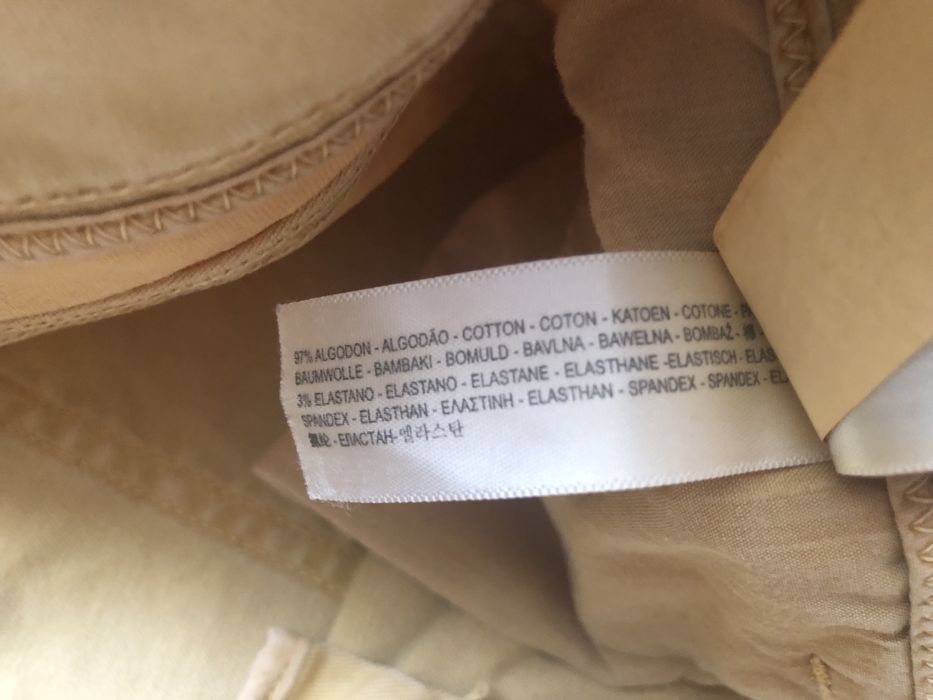 Bawełniane jeansy Massimo Dutti 36