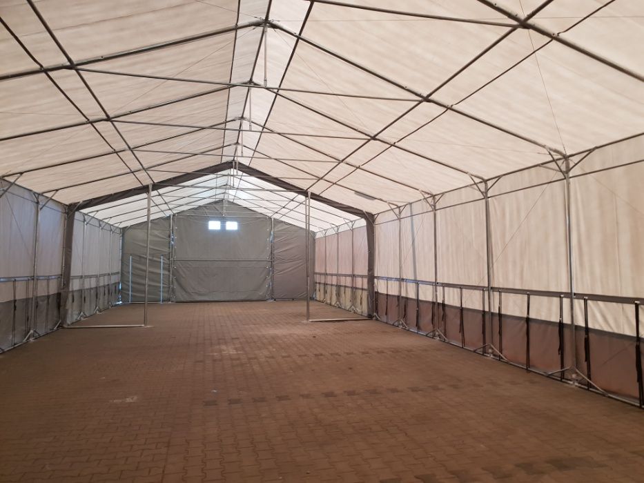 Mega Hala namiotowa z ogrzewaniem 8x16 3m namiot magazyn MTB