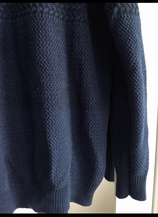 Granatowy sweter Clockhouse L