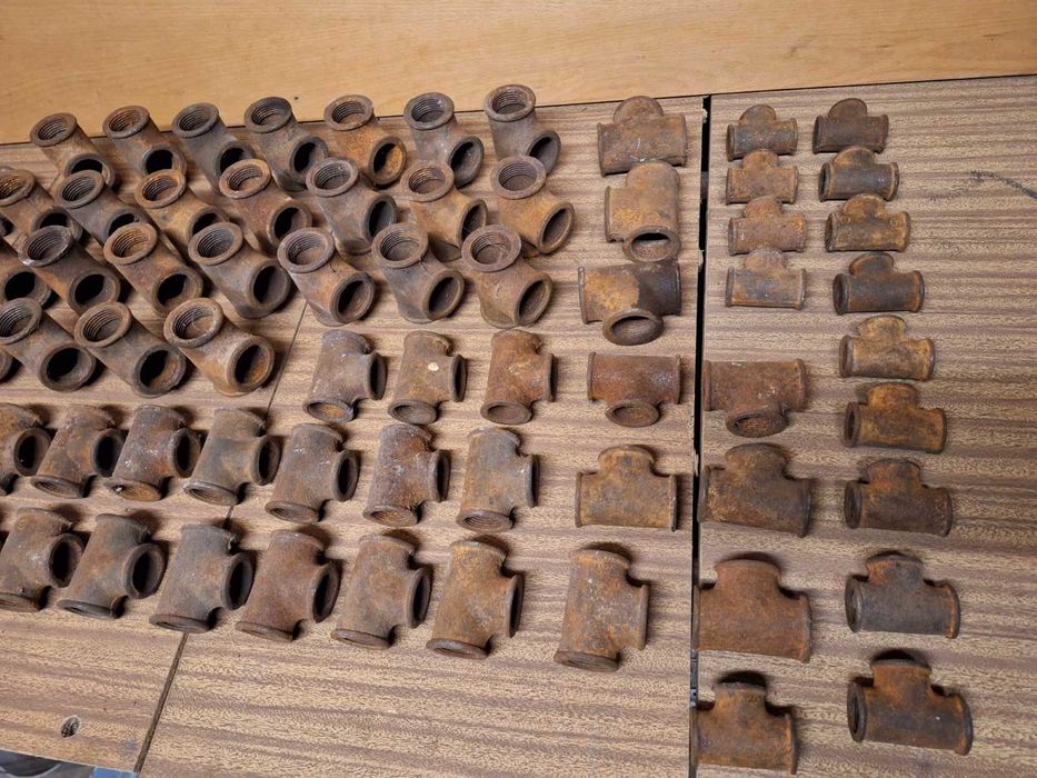 Тройники фитинги гайки 15 20 25 сантехніка ссср по шт або одним лотом